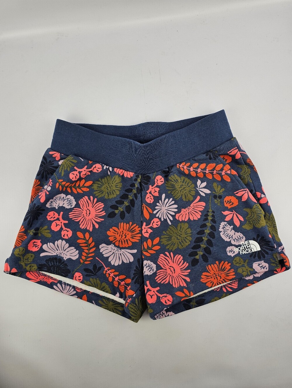 The North Face Amphibious Floral Athletic Shorts Girl's Size Large 14-16